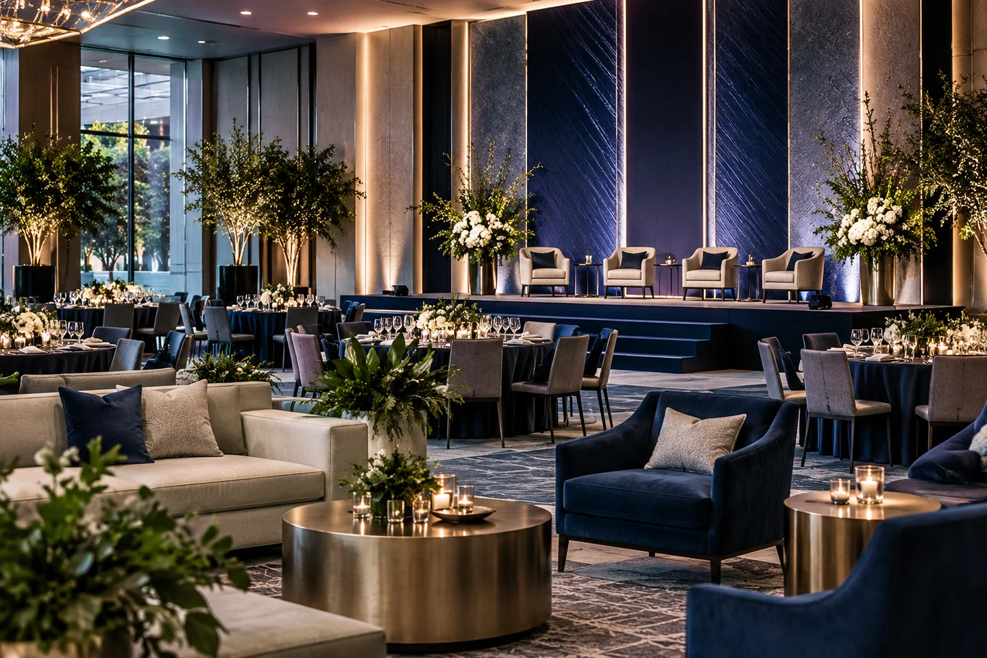 Corporate events — generated concept scene